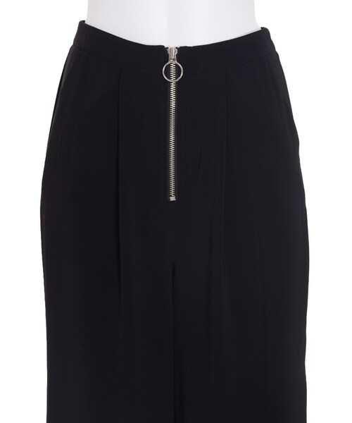 EMODA（エモダ）の「RING ZIPワイドパンツ（パンツ・レディース・グレー/ブラック/ベージュ・S/M）」の11枚目の写真