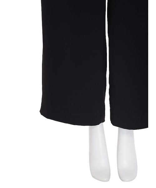 EMODA（エモダ）の「RING ZIPワイドパンツ（パンツ・レディース・グレー/ブラック/ベージュ・S/M）」の12枚目の写真