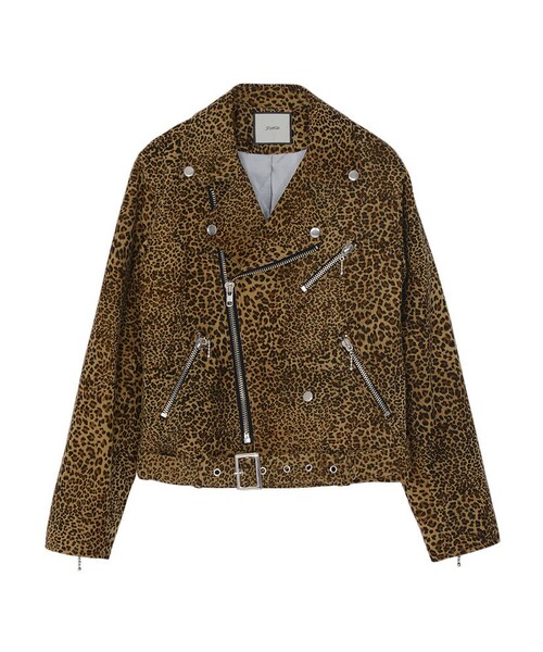 jouetie（ジュエティ）の「【RUNWAY限定】フェイクレザーライダース