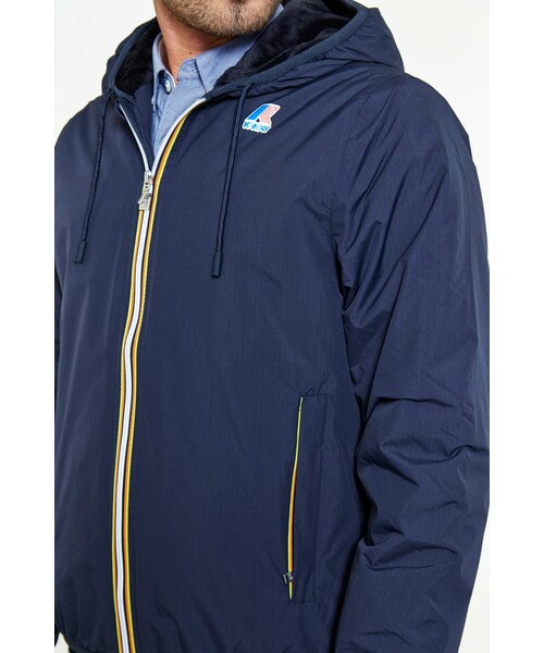 K-WAY(ケイウェイ)の「Blouson K-way Jacques Ripstop Marmot Marine Homme(その他・Marine・s/m/fl/xl)」の4枚目の写真