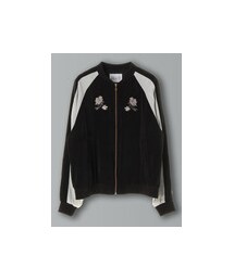 E hyphen world gallery | フラワー刺繍スカジャン(ジャケット/アウター)