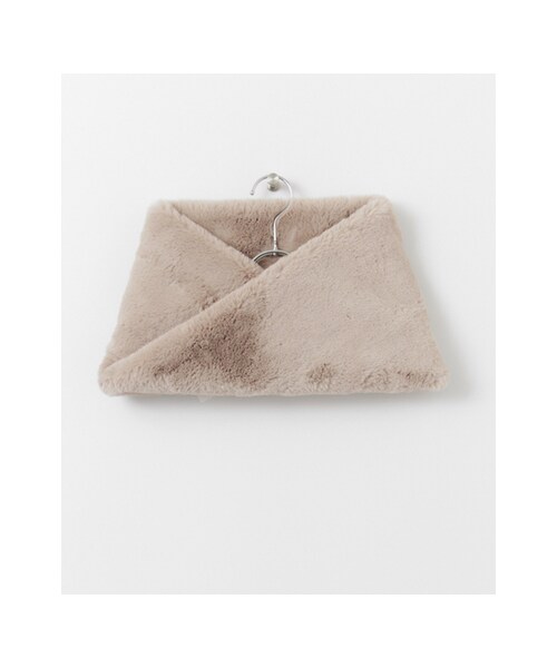 URBAN RESEARCH DOORS(アーバンリサーチドアーズ)の「【予約】ふんわりフェイクスヌード(ファッション雑貨・レディース・NAVY/BEIGE/CAMEL/GRAY・one)」の3枚目の写真