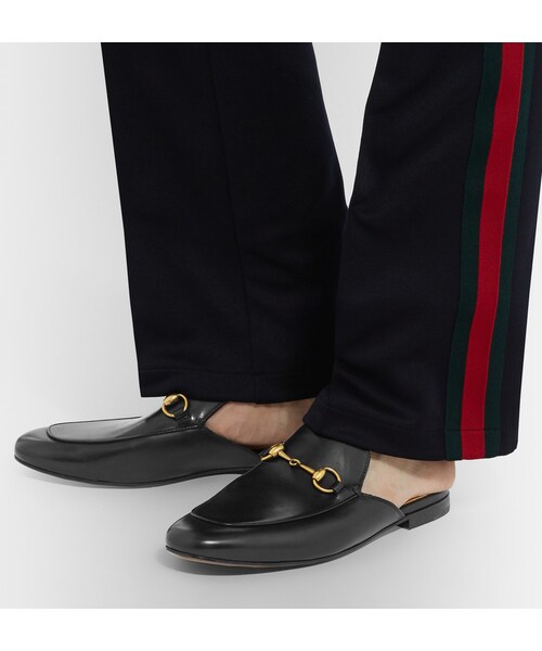 GUCCI（グッチ）の「Gucci Horsebit Leather Loafers（その他シューズ・メンズ・Black・UK10/UK10.5/UK12/UK9）」の8枚目の写真