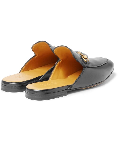 GUCCI（グッチ）の「Gucci Horsebit Leather Loafers（その他シューズ・メンズ・Black・UK10/UK10.5/UK12/UK9）」の3枚目の写真