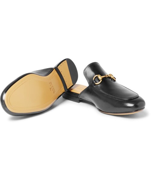 GUCCI（グッチ）の「Gucci Horsebit Leather Loafers（その他シューズ・メンズ・Black・UK10/UK10.5/UK12/UK9）」の6枚目の写真