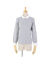 F i.n.t | ショルダーフリルシャツ/F i.n.t(シャツ/ブラウス)