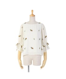 an another angelus | プチローズ刺繍プルオーバーブラウス/an another angelus(シャツ/ブラウス)