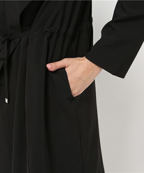 archives（アルシーヴ）の「ロングカーデ（その他アウター・レディース・ブラック/ベージュ/カーキ・MEDIUM）」の11枚目の写真