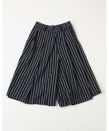 45R | ウールオックスフォードストレッチキュロットパンツ(パンツ)