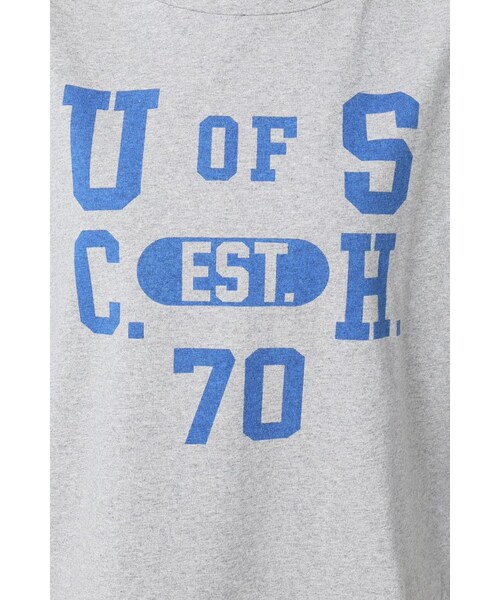 AP STUDIO（エーピーストゥディオ）の「◇GOOD ROCK SPEED U OF S ワイドTEE（トップス・グレー・フリー）」の9枚目の写真