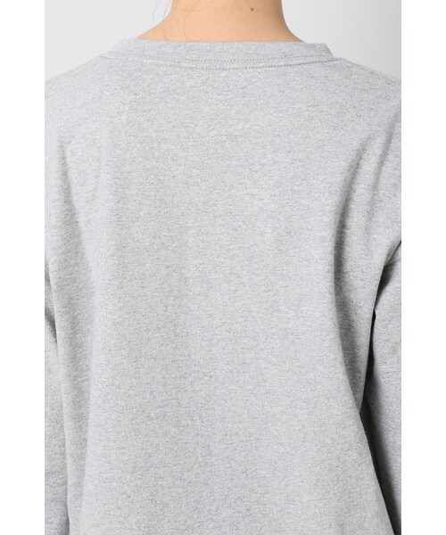 AP STUDIO（エーピーストゥディオ）の「◇GOOD ROCK SPEED U OF S ワイドTEE（トップス・グレー・フリー）」の5枚目の写真