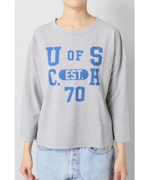 AP STUDIO | ◇GOOD ROCK SPEED U OF S ワイドTEE(トップス)