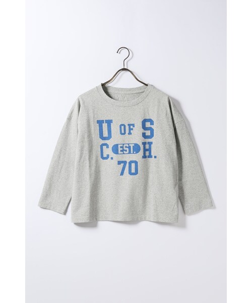 AP STUDIO（エーピーストゥディオ）の「◇GOOD ROCK SPEED U OF S ワイドTEE（トップス・グレー・フリー）」の12枚目の写真