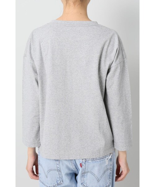 AP STUDIO（エーピーストゥディオ）の「◇GOOD ROCK SPEED U OF S ワイドTEE（トップス・グレー・フリー）」の3枚目の写真