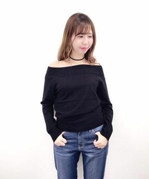 archives | 【予約】オフショルプルオーバー(ニット/セーター)