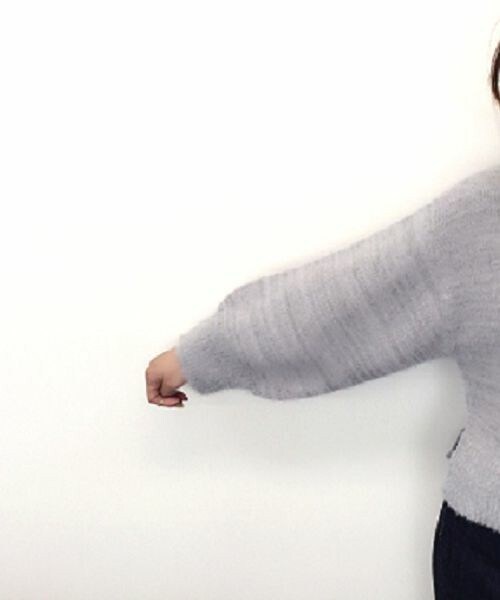 archives（アルシーヴ）の「【予約】ハイネックプルオーバー（ニット/セーター・レディース・オフホワイト/グレー/ブルー/ピンク・MEDIUM）」の5枚目の写真