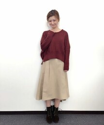 archives | 【予約】ケーブル編みドルマンﾆｯﾄプルオーバー(ニット/セーター)