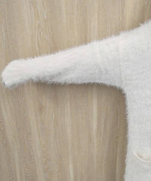 archives（アルシーヴ）の「【予約】テンタッチロングニットカーディガン（カーディガン/ボレロ・レディース・オフホワイト/グレー/ネイビー・MEDIUM）」の4枚目の写真