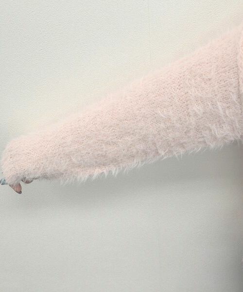 archives(アルシーヴ)の「【予約】Vネックドルマンニットプルオーバー(ニット/セーター・レディース・オフホワイト/グレー/ブルー/ピンク・MEDIUM)」の5枚目の写真