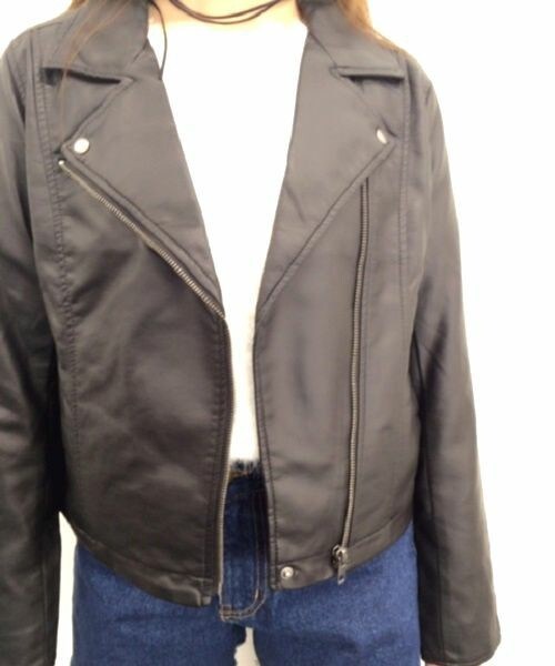 archives（アルシーヴ）の「【予約】ノーカラーダブルライダース（ライダースジャケット・レディース・ブラック/グレー/ブラウン・MEDIUM）」の4枚目の写真