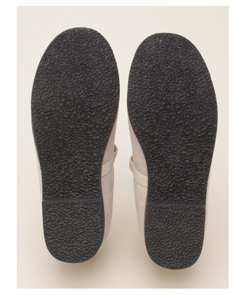 HAKKA KIDS（ハッカキッズ）の「ファー凡天バレエシューズ（シューズ・レディース・ベージュ/ブラック・19.0/20.0/21.0）」の8枚目の写真