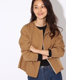 niko and... | DAILY Pシャカノーカラーブルゾン(ジャケット/アウター)