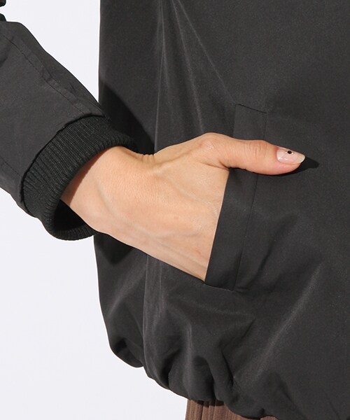 niko and...（ニコアンド）の「DAILY Pシャカノーカラーブルゾン（ジャケット/アウター・ブラック/キャメル/カーキ/ネイビー・M/L）」の15枚目の写真