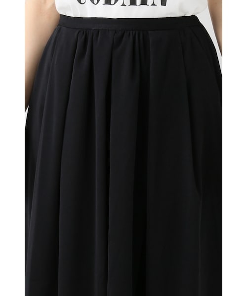 SLOBE IENA(スローブイエナ)の「ヴィーナススエードスカーチョパンツ(パンツ・ブラック/ベージュ・フリー)」の10枚目の写真