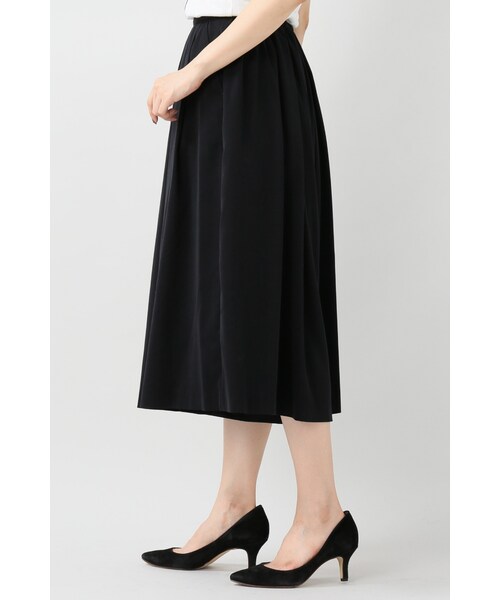 SLOBE IENA(スローブイエナ)の「ヴィーナススエードスカーチョパンツ(パンツ・ブラック/ベージュ・フリー)」の8枚目の写真