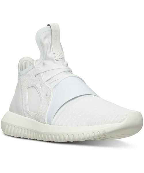 adidas(アディダス)の「adidas Women's Originals Tubular Defiant Casual Sneakers from Finish Line(スニーカー・レディース・White・6/6.5/7/7.5/8/8.5/9/9.5/10/11)」の1枚目の写真