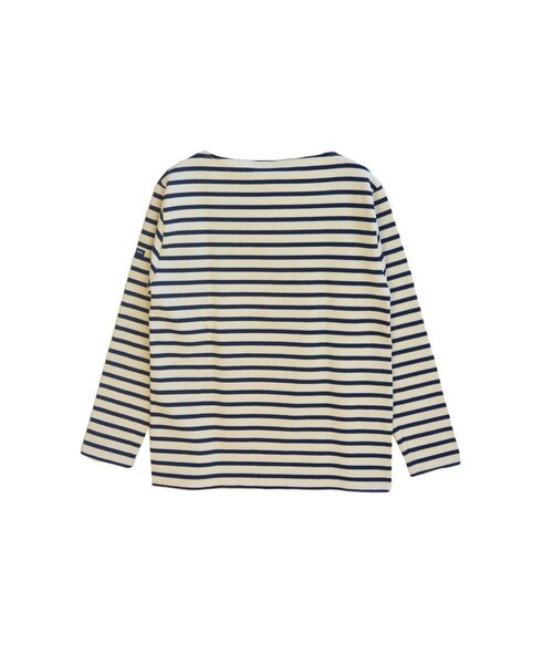 SAINT JAMES(セントジェームス)の「SAINT JAMES(セントジェームス) OUESSANT BORDER (ECRU×MARINE)【正規取り扱い品】(Tシャツ/カットソー・メンズ・その他)」の8枚目の写真