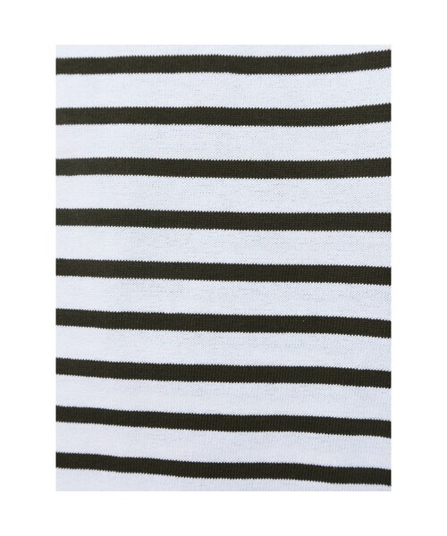 SAINT JAMES（セントジェームス）の「SAINT JAMES（ｾﾝﾄｼﾞｪｰﾑｽ） OUESSANT BORDER （NEIGE/TOURBE）【正規取り扱い品】（Tシャツ/カットソー・レディース・その他）」の3枚目の写真