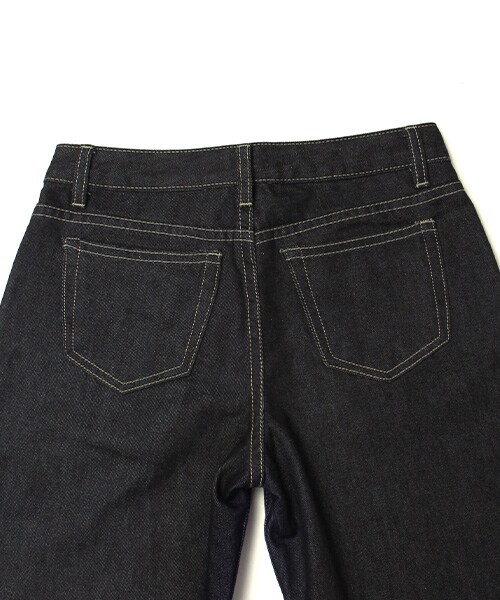 RANDA（ランダ）の「ストレートデニムパンツ（パンツ・レディース・インディゴ/ブルー・0/1/2）」の8枚目の写真