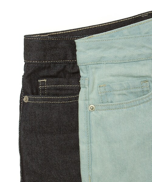 RANDA（ランダ）の「ストレートデニムパンツ（パンツ・レディース・インディゴ/ブルー・0/1/2）」の9枚目の写真