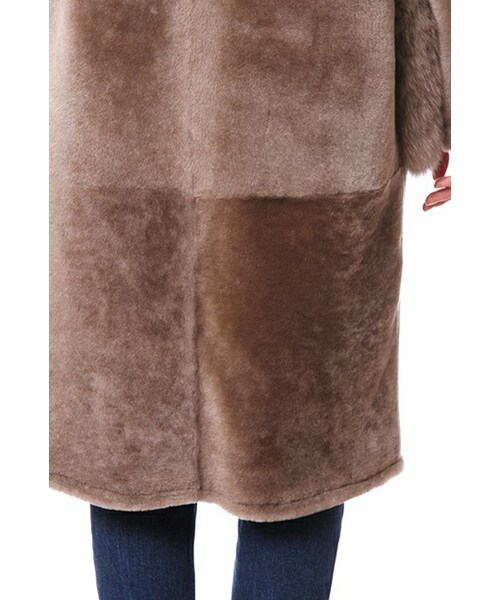 GRACE CONTINENTAL（グレースコンチネンタル）の「メリノノーカラー