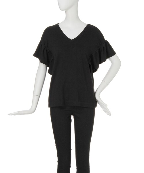 MURUA（ムルーア）の「【EDGE】デザインタックスリーブトップス（トップス・レディース・ホワイト/グレー/ブラック・F）」の2枚目の写真