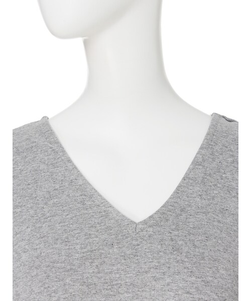 MURUA（ムルーア）の「【EDGE】デザインタックスリーブトップス（トップス・レディース・ホワイト/グレー/ブラック・F）」の7枚目の写真