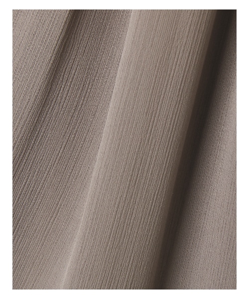 INGNI（イング）の「【2016秋の新作】シフォン楊柳ロング／スカンツ（パンツ・レディース・ﾃﾗｺｯﾀ/ｱｲﾎﾞﾘｰ/ｸﾞﾚｰ/ｸﾛ/ﾋﾟﾝｸ/ﾎﾞﾙﾄﾞｰ/ｶｰｷ/ﾗｲﾄﾌﾞﾗｳﾝ・M）」の6枚目の写真