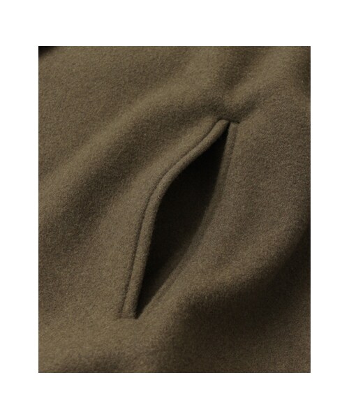 URBAN RESEARCH DOORS(アーバンリサーチドアーズ)の「【予約】ウールワイドフードコート(ジャケット/アウター・レディース・KHAKI/GRAY/NAVY・one)」の20枚目の写真