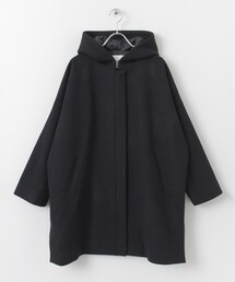 URBAN RESEARCH DOORS | 【予約】ウールワイドフードコート(ジャケット/アウター)