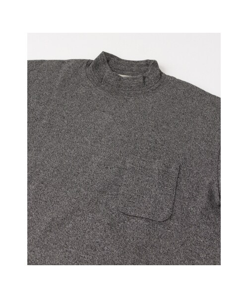 URBAN RESEARCH(アーバンリサーチ)の「salvy; MILANO LIB MOCK NECK PULLOVER(トップス・メンズ・CHARCOAL・2/3)」の7枚目の写真