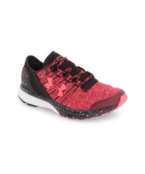 UNDER ARMOUR(アンダーアーマー)の「Under Armour 'Charged Bandit 2' Running Shoe (Women)(スニーカー・レディース・Gray/Red・Regular 10 M/Regular 11 M/Regular 5.5 M/Regular 6 M/Regular 6.5 M/Regular 7 M/Regular 7.5 M/Regular 8 M/Regular 8.5 M/Regular 9 M/Regular 9.5 M)」の2枚目の写真