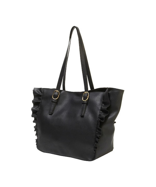 an another angelus（アンアナザーアンジェラス）の「フリルトートバッグ/an another angelus（トートバッグ・レディース・その他）」の2枚目の写真