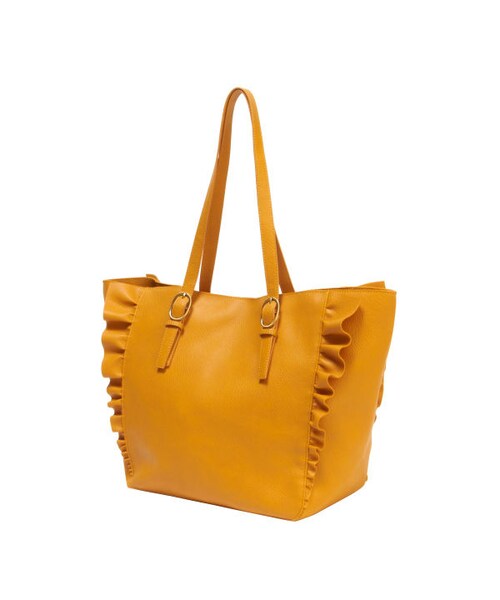 an another angelus（アンアナザーアンジェラス）の「フリルトートバッグ/an another angelus（トートバッグ・レディース・その他）」の3枚目の写真