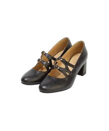an another angelus | 細ベルトストラップパンプス/an another angelus limited(パンプス)