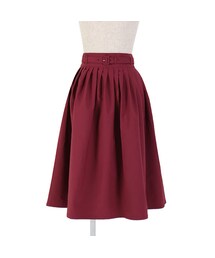 an another angelus | ベルト付きタックスカート/an another angelus(スカート)