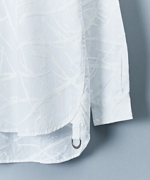 DIM MAK（ディムマック）の「DIM MAK プリントシャツ（シャツ/ブラウス・メンズ・ホワイト/ブラック・MEDIUM/LARGE）」の13枚目の写真