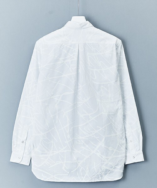 DIM MAK（ディムマック）の「DIM MAK プリントシャツ（シャツ/ブラウス・メンズ・ホワイト/ブラック・MEDIUM/LARGE）」の12枚目の写真