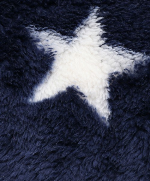 archives（アルシーヴ）の「星柄ファークラッチ（クラッチバッグ・レディース・グレー/ネイビー・MEDIUM）」の6枚目の写真