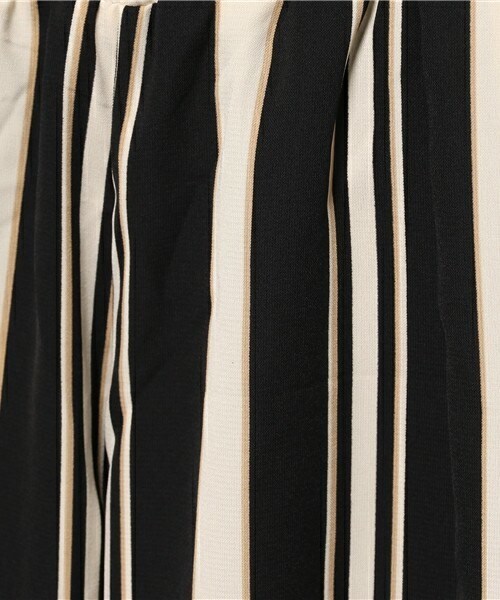 INTERPLANET（インタープラネット）の「マルチストライプスカンツ（その他パンツ・レディース・ブラック/ネイビー・FREE）」の9枚目の写真